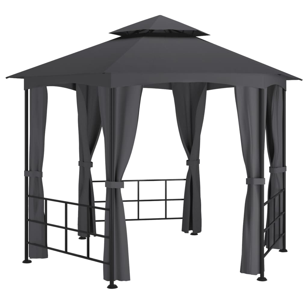Gazebo Con Pareti Laterali 3,1X2,7 M
