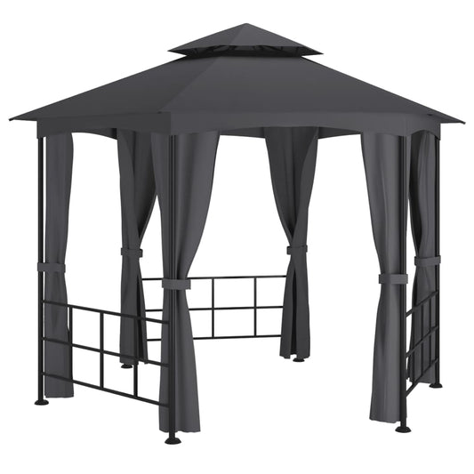 Gazebo Con Pareti Laterali 3,1X2,7 M