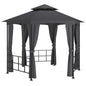 Gazebo Con Pareti Laterali 3,1X2,7 M