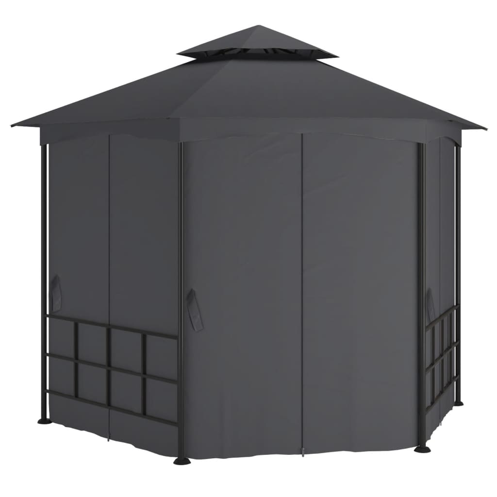Gazebo Con Pareti Laterali 3,1X2,7 M