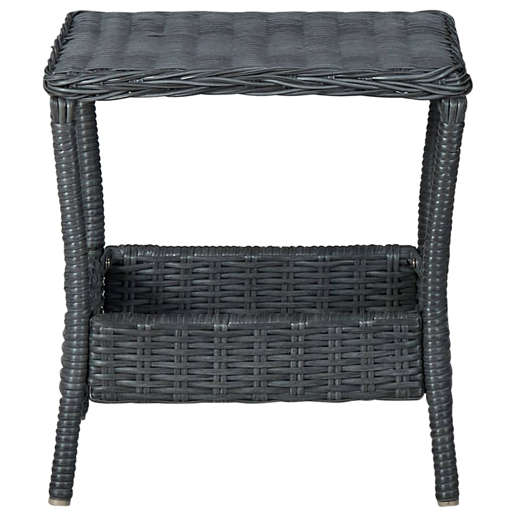 Tavolo Da Giardino 45X45X46,5 Cm In Polyrattan