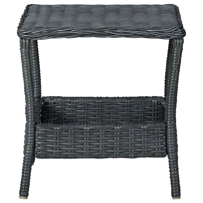 Tavolo Da Giardino 45X45X46,5 Cm In Polyrattan