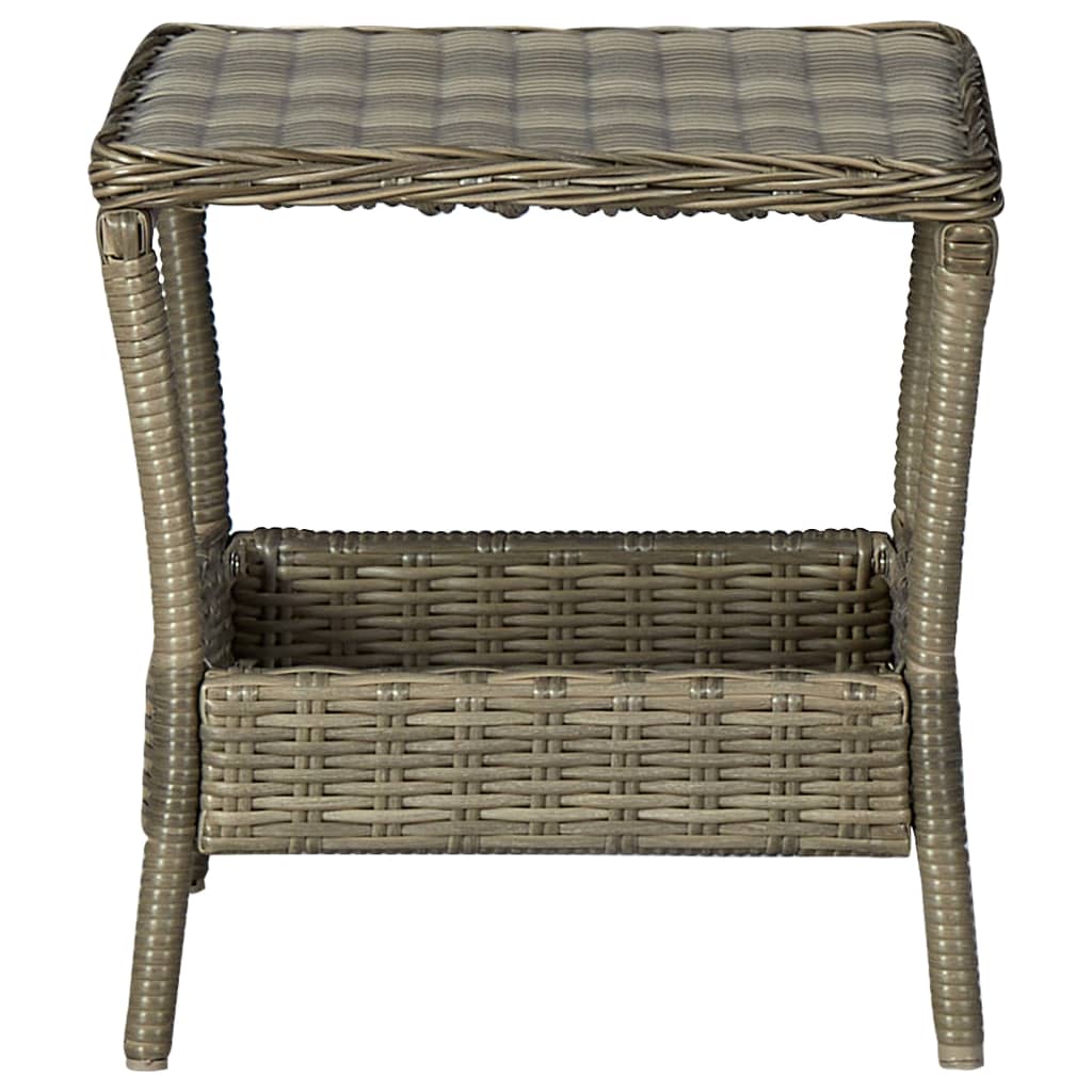 Tavolo Da Giardino 45X45X46,5 Cm In Polyrattan