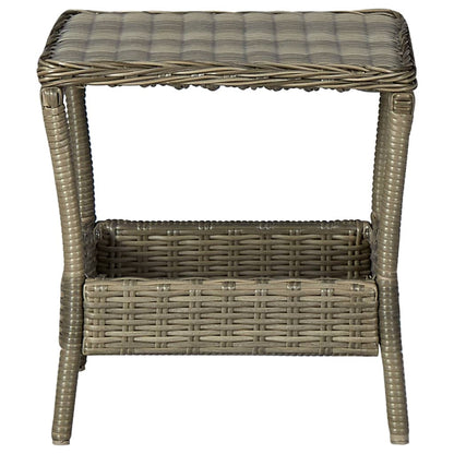 Tavolo Da Giardino 45X45X46,5 Cm In Polyrattan
