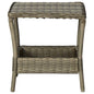 Tavolo Da Giardino 45X45X46,5 Cm In Polyrattan