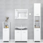 Set Mobili Da Bagno 4 Pz In Legno Multistrato