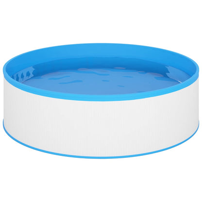 Piscina Fuori Terra 350X90 Cm Bianca