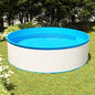 Piscina Fuori Terra 350X90 Cm Bianca