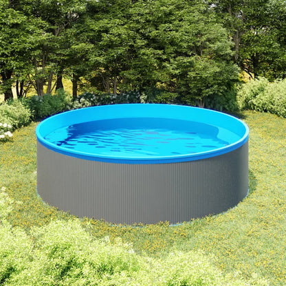 Piscina Fuori Terra 350X90 Cm Bianca