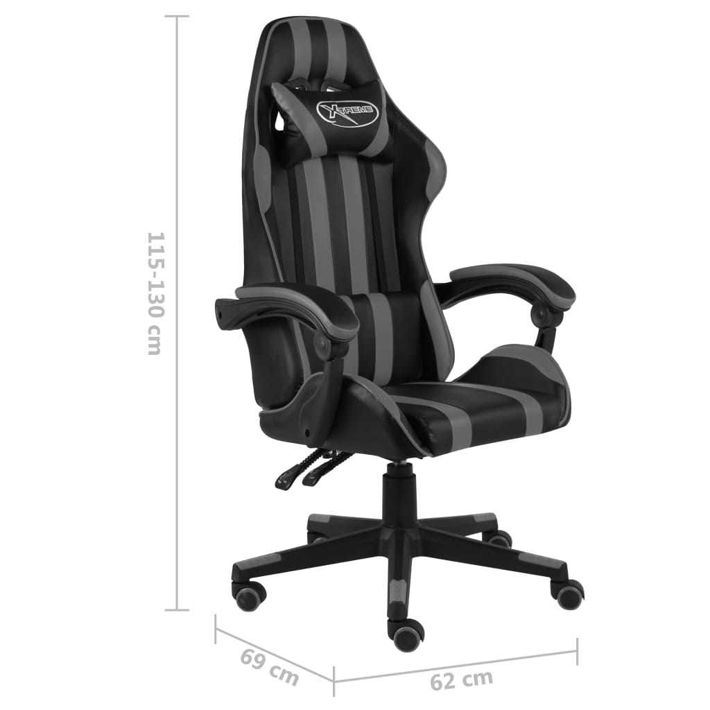 Sedia Da Gaming Nero E In Similpelle
