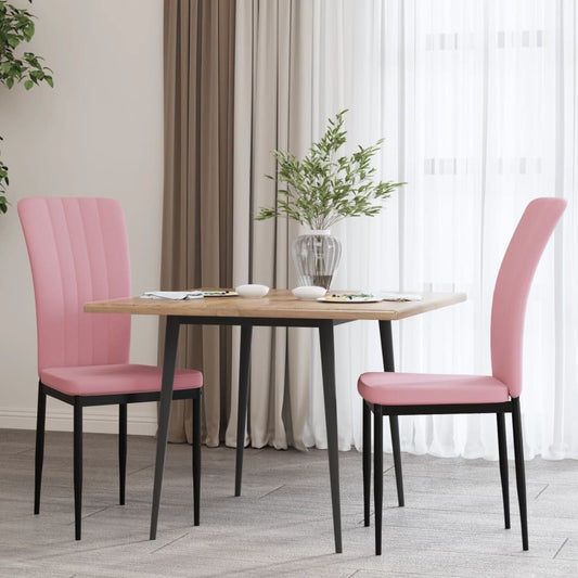 Sedie Da Pranzo 2 Pz In Velluto