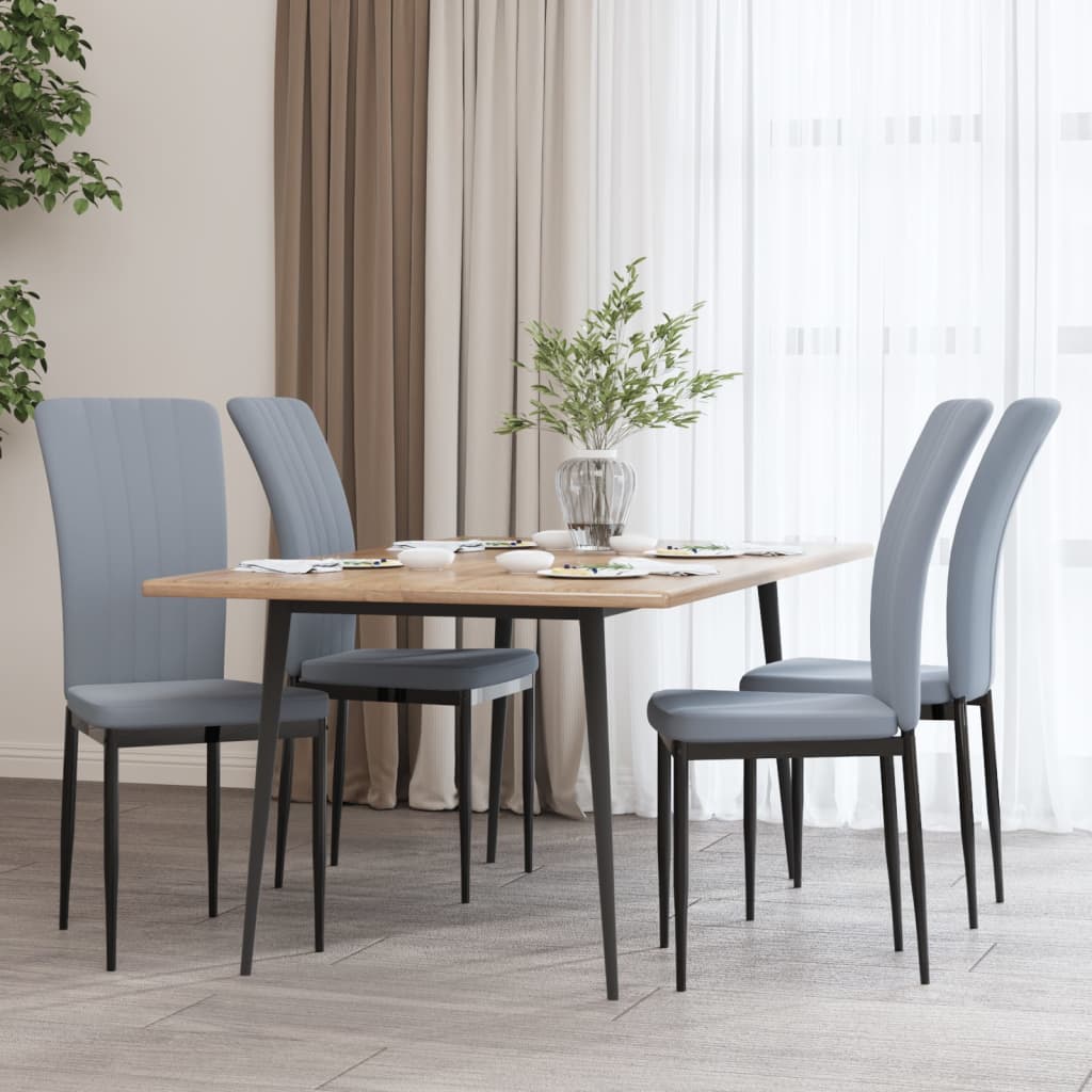 Sedie Da Pranzo 2 Pz In Velluto