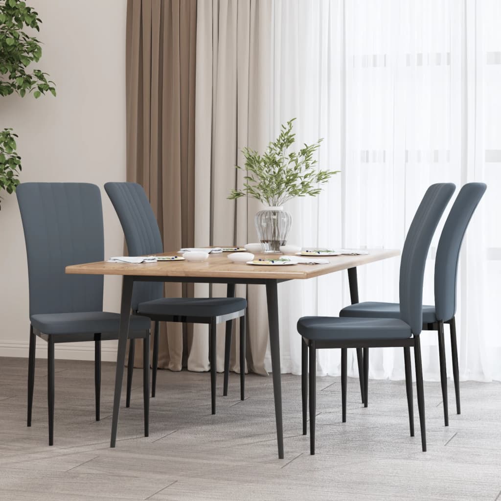 Sedie Da Pranzo 2 Pz In Velluto