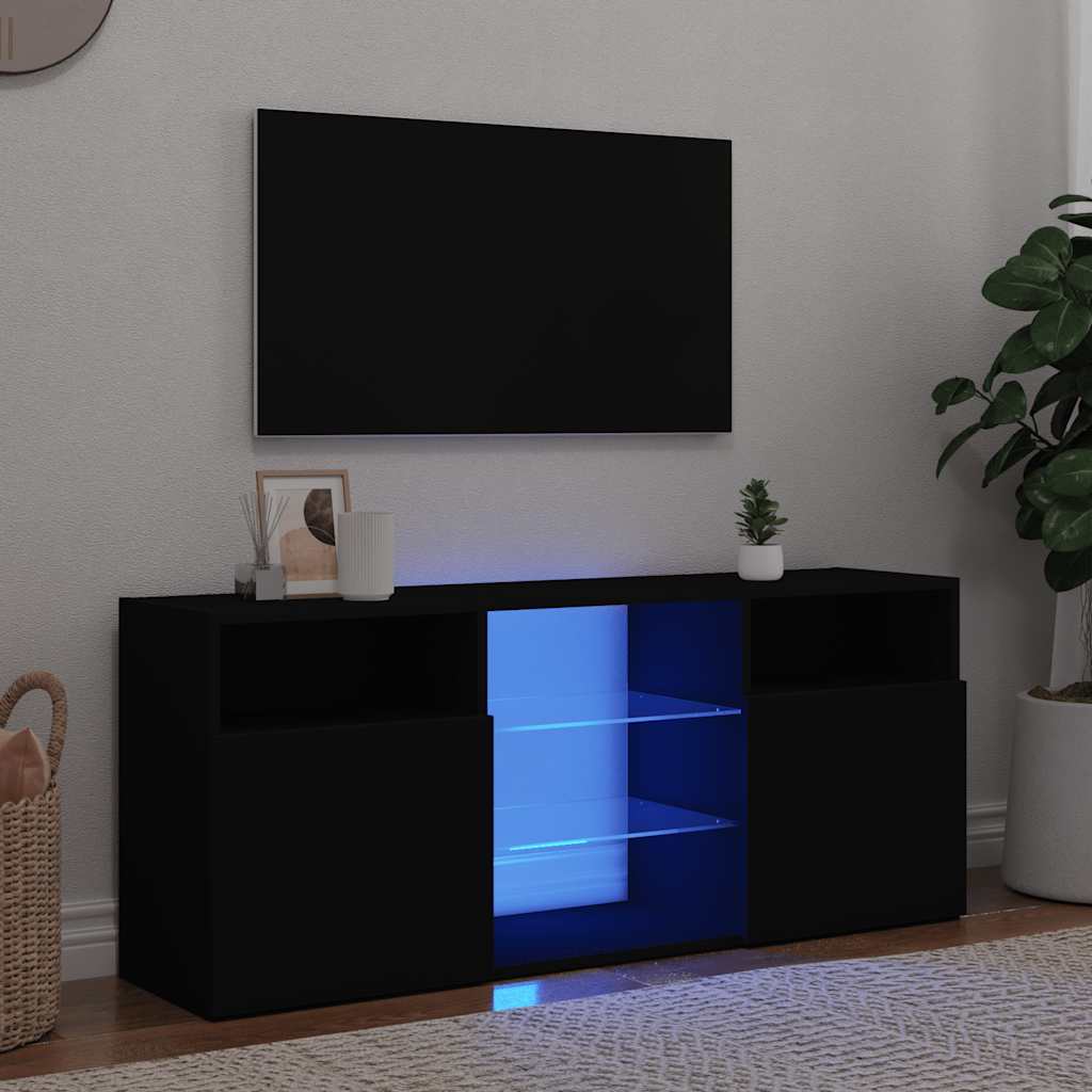 Mobile Porta Tv Con Led 120X30X50 Cm Multistrato
