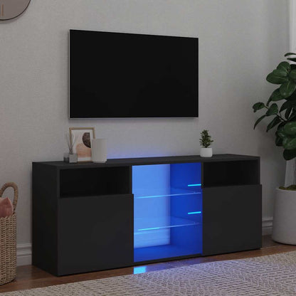 Mobile Porta Tv Con Led 120X30X50 Cm Multistrato