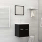 Set Mobili Da Bagno 2 Pz Legno Multistrato