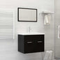 Set Mobili Da Bagno 2 Pz In Legno Multistrato