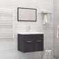 Set Mobili Da Bagno 2 Pz In Legno Multistrato