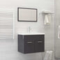 Set Mobili Da Bagno 2 Pz In Legno Multistrato