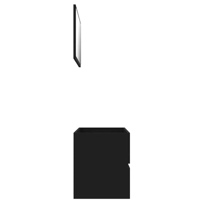 Set Mobili Da Bagno 2 Pz In Legno Multistrato