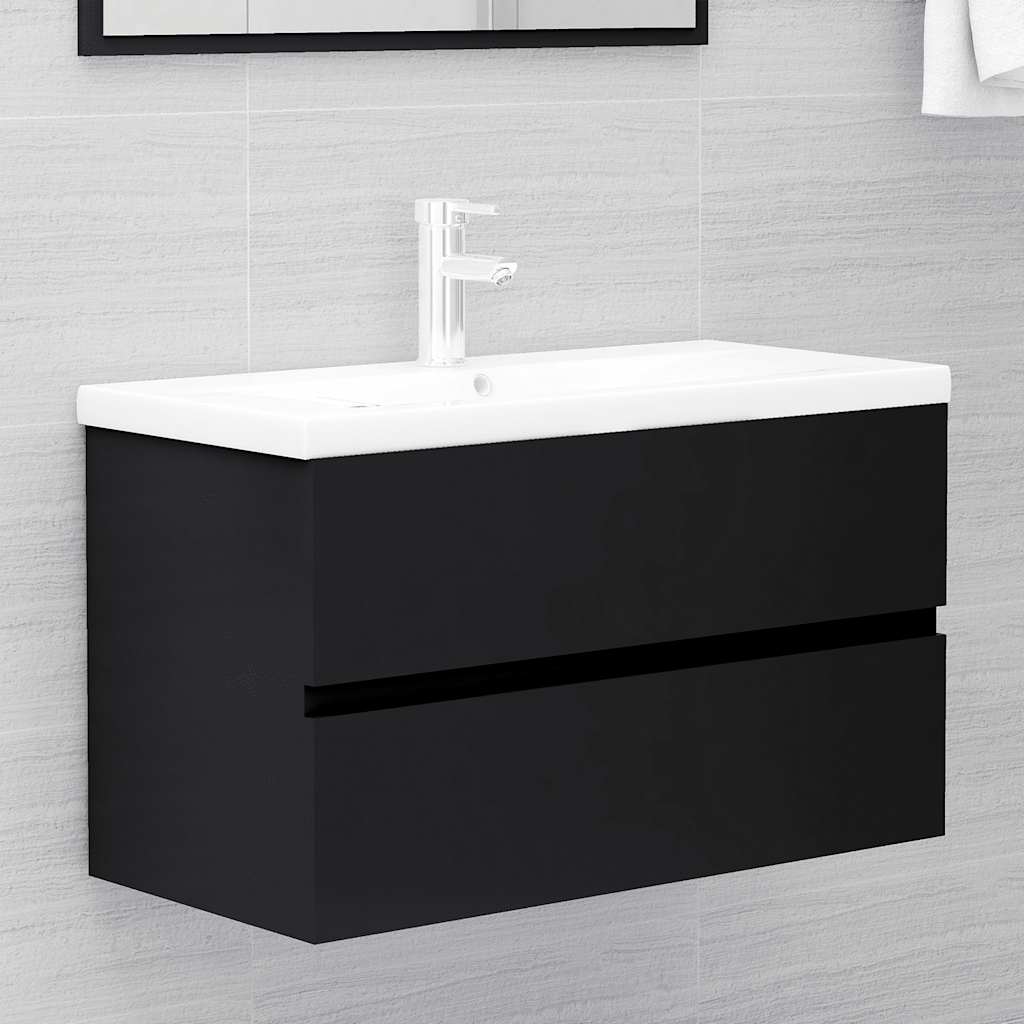 Set Mobili Da Bagno 2 Pz In Legno Multistrato