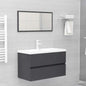Set Mobili Da Bagno 2 Pz In Legno Multistrato