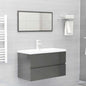 Set Mobili Da Bagno 2 Pz In Legno Multistrato