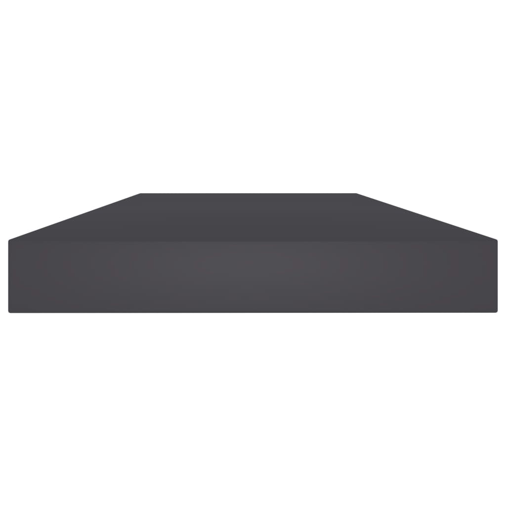 Ripiani Per Libreria 4Pz Grigi 40X10X1,5Cm In Legno Multistrato Grigio Cemento