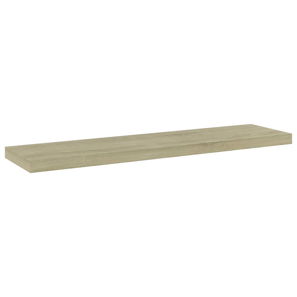 Ripiani Per Libreria 4Pz Rovere Sonoma 40X10X1,5Cm Multistrato Grigio Cemento