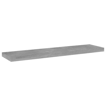 Ripiani Per Libreria 4Pz Grigio Cemento 40X10X1,5Cm Multistrato Grigio Cemento