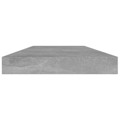 Ripiani Per Libreria 4Pz Grigio Cemento 40X10X1,5Cm Multistrato Grigio Cemento