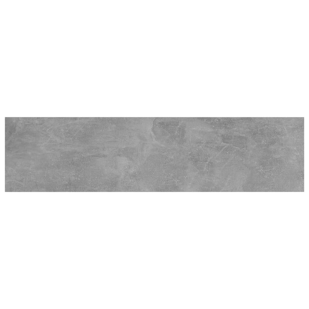 Ripiani Per Libreria 4Pz Grigio Cemento 40X10X1,5Cm Multistrato Grigio Cemento
