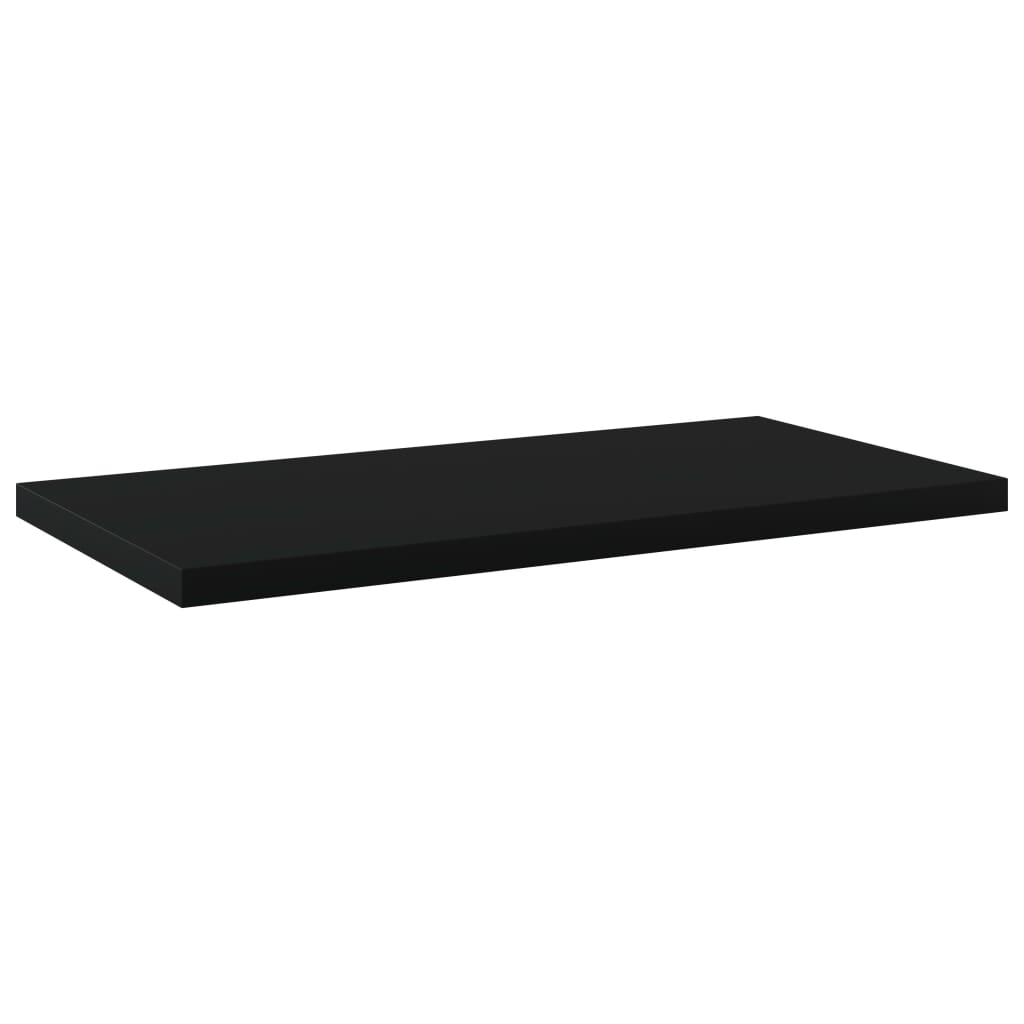 Ripiani Per Libreria 4Pz Neri 40X20X1,5Cm In Legno Multistrato Grigio Cemento