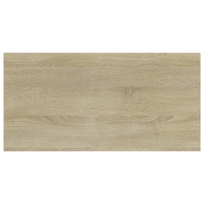 Ripiani Per Libreria 8Pz Rovere Sonoma 40X20X1,5Cm Multistrato Grigio Cemento
