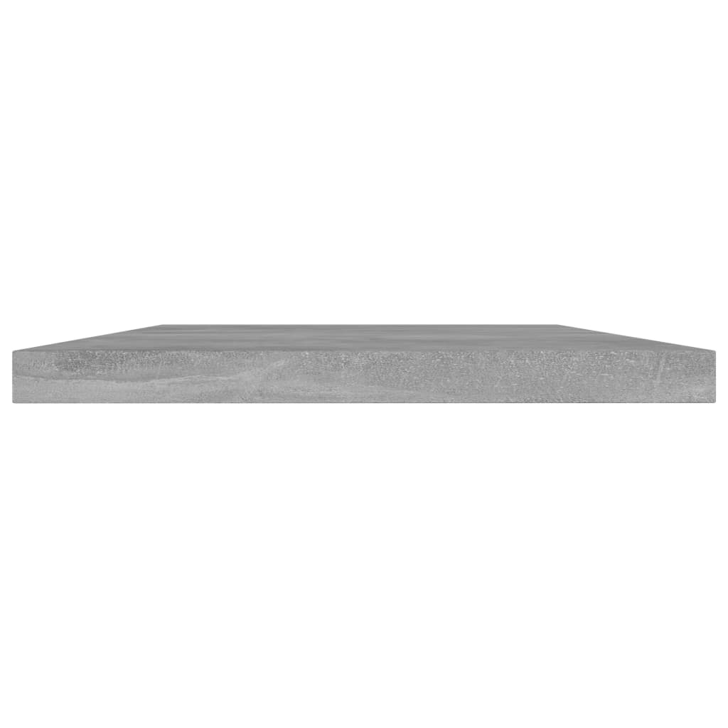 Ripiani Per Libreria 4Pz Grigio Cemento 40X20X1,5Cm Multistrato Grigio Cemento