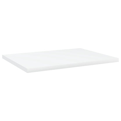 Ripiani Per Libreria 4Pz Bianchi 40X30X1,5 Cm Legno Multistrato Grigio Cemento