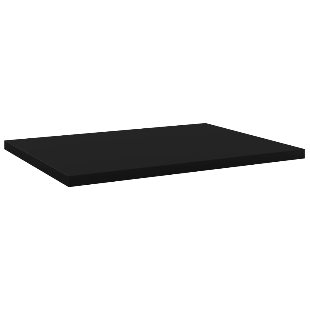 Ripiani Per Libreria 4Pz Neri 40X30X1,5Cm In Legno Multistrato Grigio Cemento