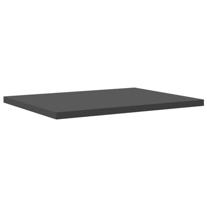 Ripiani Per Libreria 4Pz Grigi 40X30X1,5Cm In Legno Multistrato Grigio Cemento