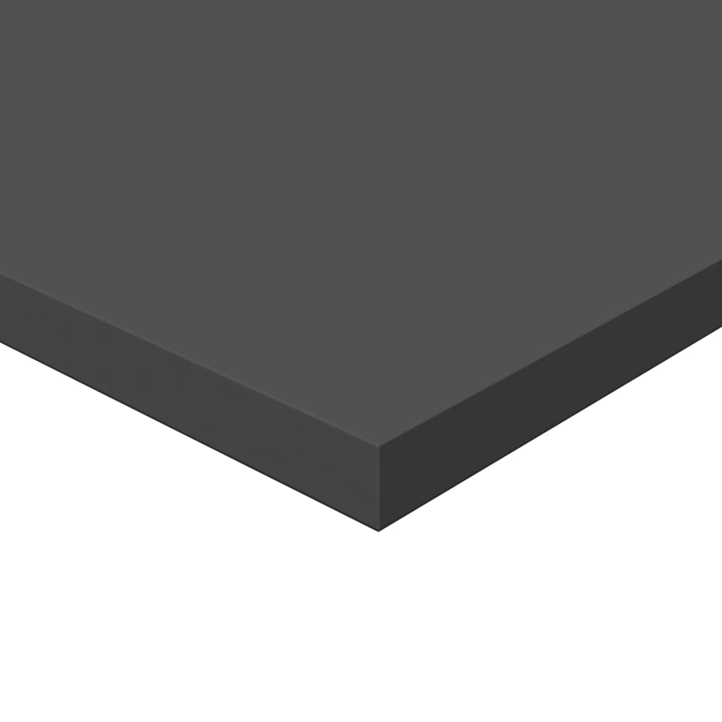 Ripiani Per Libreria 4Pz Grigi 40X30X1,5Cm In Legno Multistrato Grigio Cemento