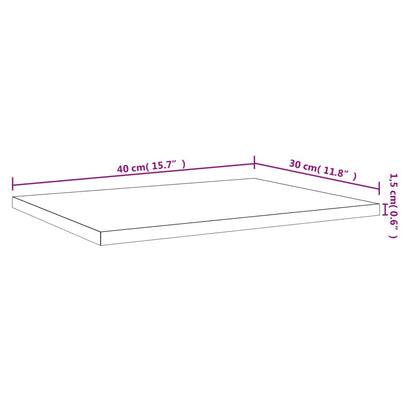 Ripiani Per Libreria 4Pz Grigi 40X30X1,5Cm In Legno Multistrato Grigio Cemento