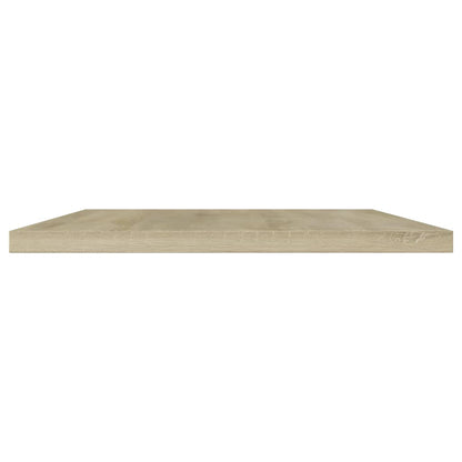 Ripiani Per Libreria 4Pz Rovere Sonoma 40X30X1,5Cm Multistrato Grigio Cemento