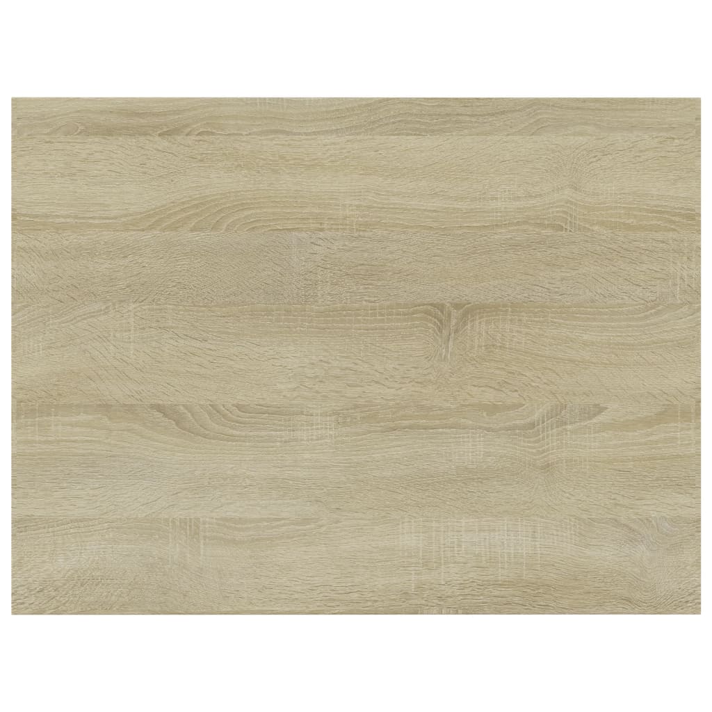 Ripiani Per Libreria 4Pz Rovere Sonoma 40X30X1,5Cm Multistrato Grigio Cemento