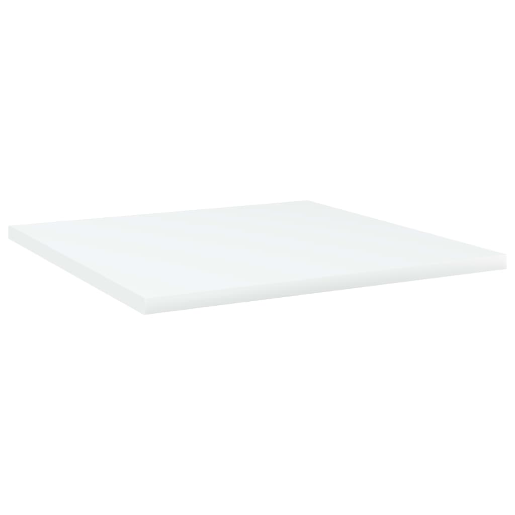 Ripiani Per Libreria 4Pz Bianchi 40X40X1,5 Cm Legno Multistrato Grigio Cemento