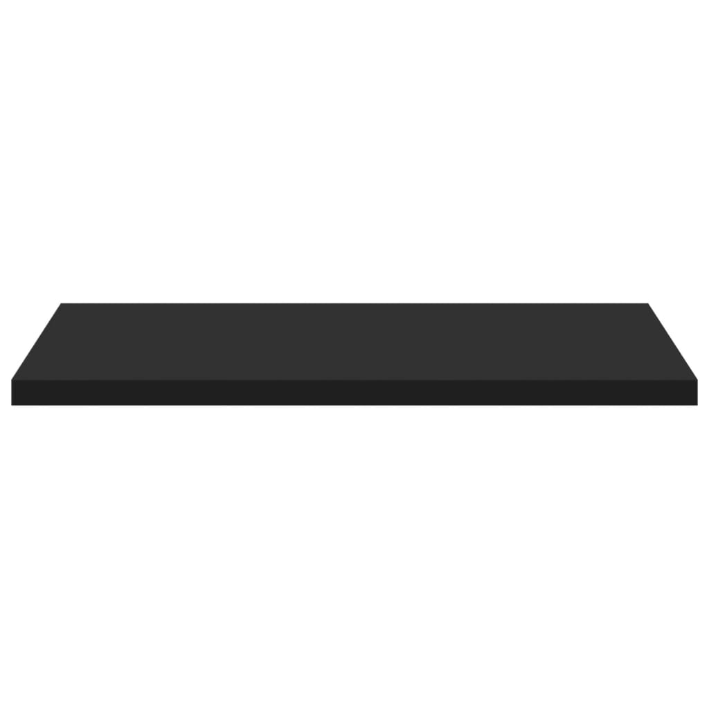 Ripiani Per Libreria 4Pz Neri 40X40X1,5Cm In Legno Multistrato Grigio Cemento