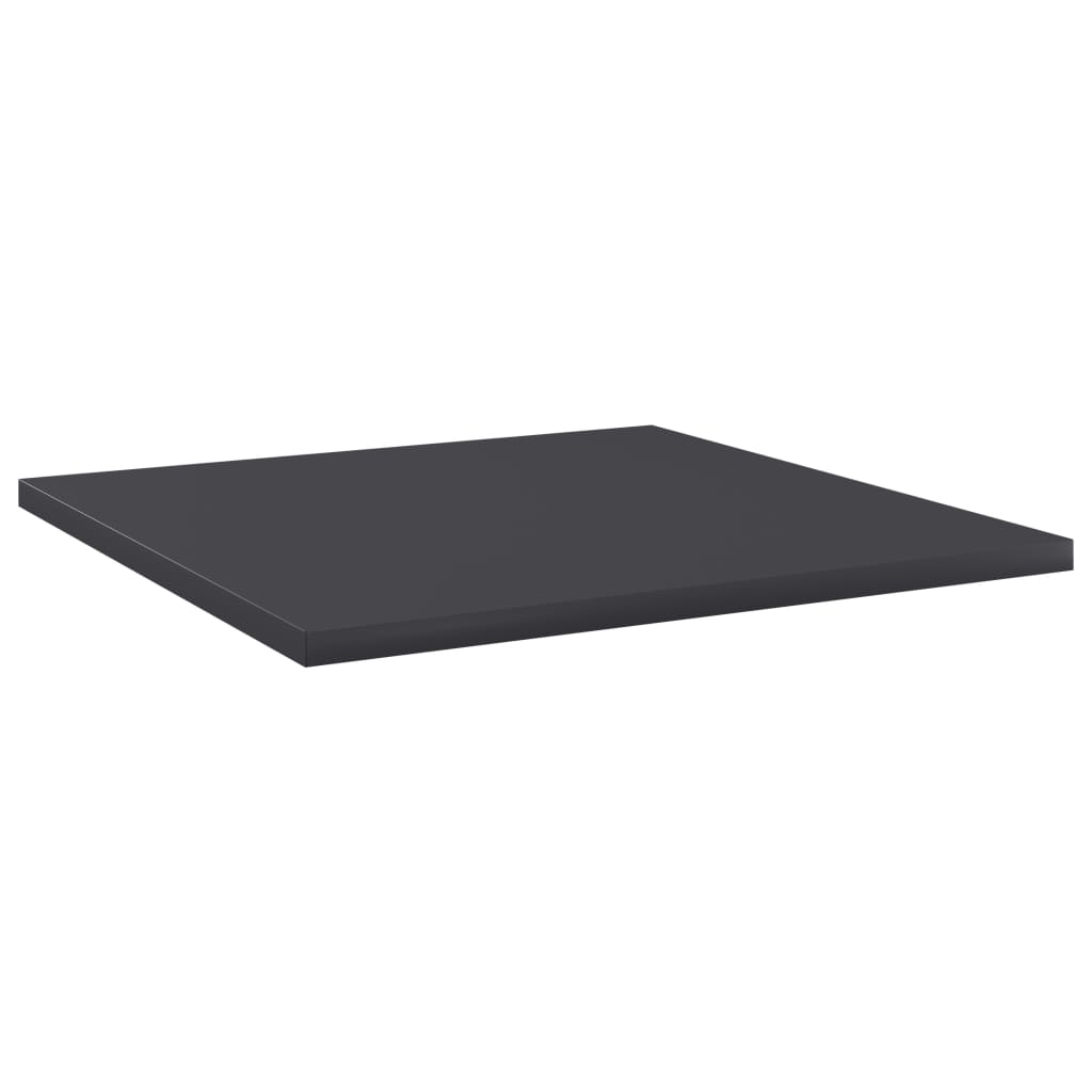 Ripiani Per Libreria 8Pz Grigi 40X40X1,5Cm In Legno Multistrato Grigio Cemento