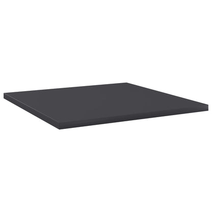 Ripiani Per Libreria 8Pz Grigi 40X40X1,5Cm In Legno Multistrato Grigio Cemento