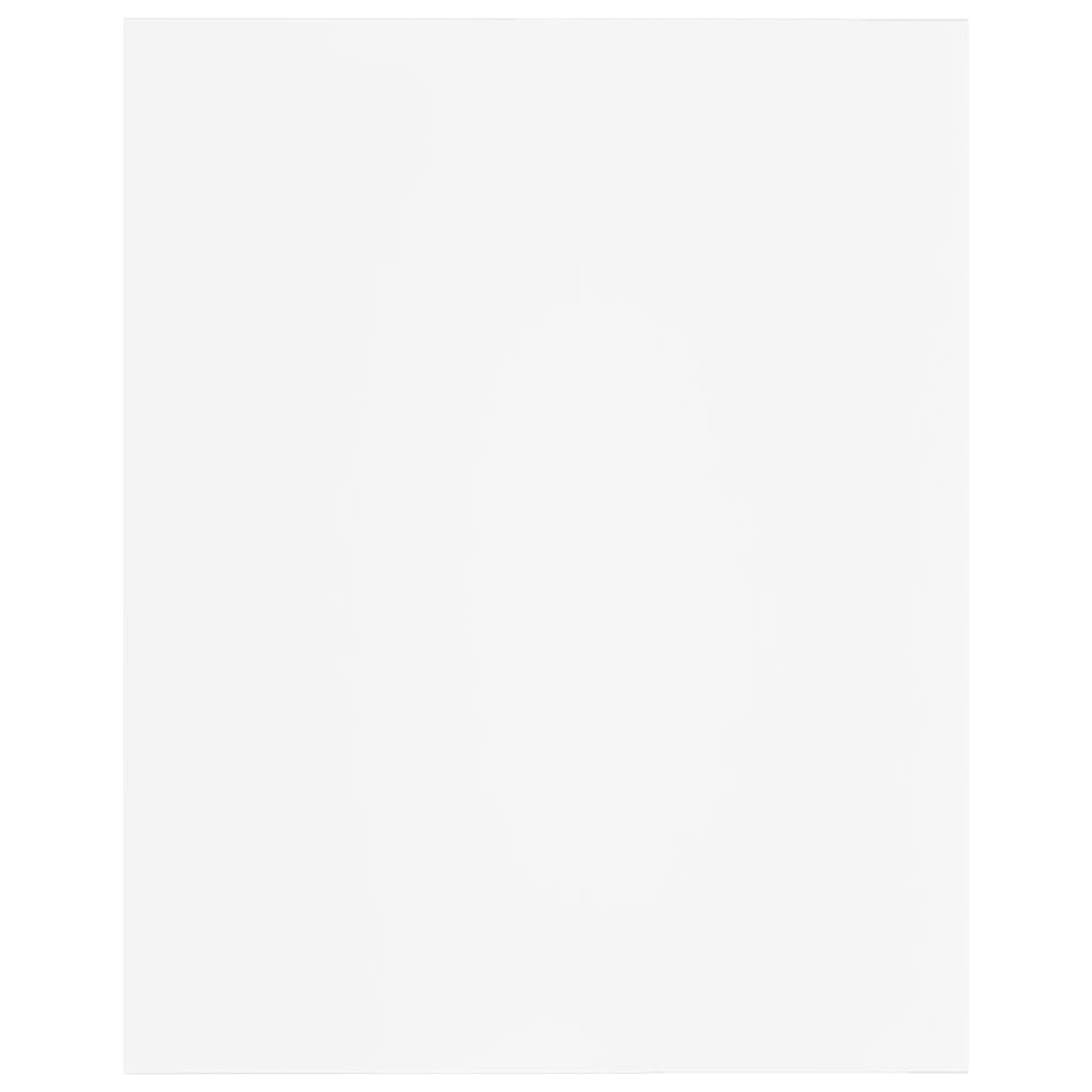 Ripiani Per Libreria 8Pz Bianchi 40X50X1,5Cm Legno Multistrato Grigio Cemento