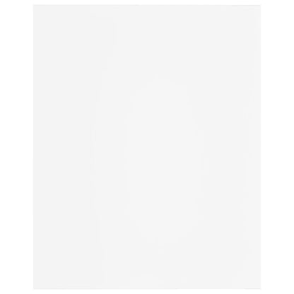 Ripiani Per Libreria 8Pz Bianchi 40X50X1,5Cm Legno Multistrato Grigio Cemento