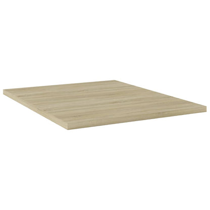 Ripiani Per Libreria 8Pz Rovere Sonoma 40X50X1,5Cm Multistrato Grigio Cemento