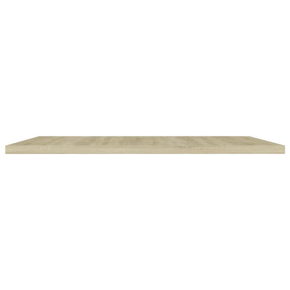 Ripiani Per Libreria 8Pz Rovere Sonoma 40X50X1,5Cm Multistrato Grigio Cemento
